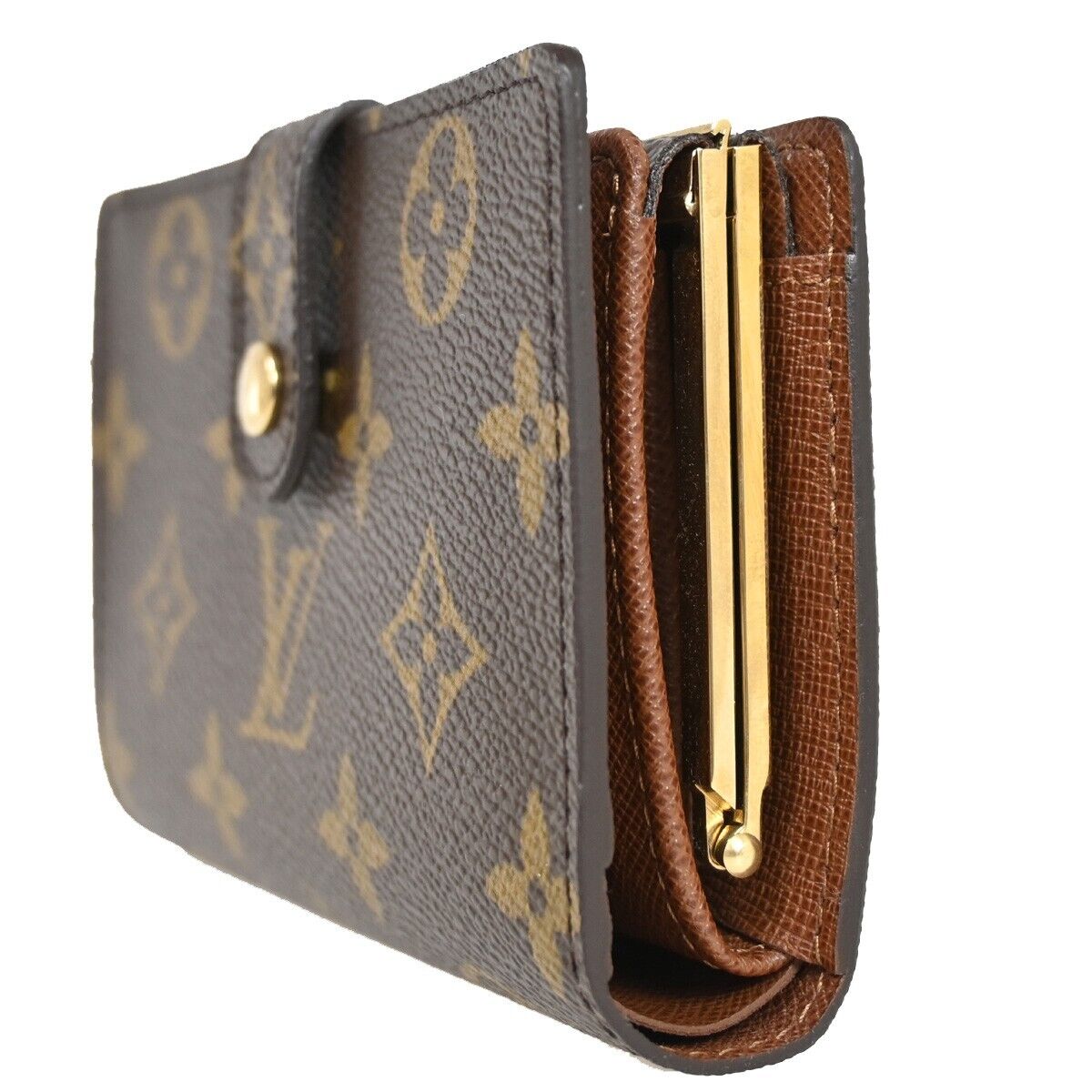 LOUIS VUITTON Portefeuille Viennois Bifold Wallet Monogram Brown M61674 18FA372