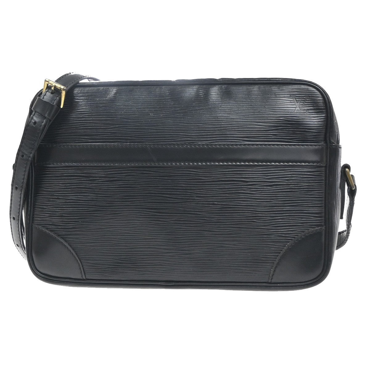 LOUIS VUITTON Trocadero 27 Shoulder Bag Epi Leather Black France M52302 69KC712