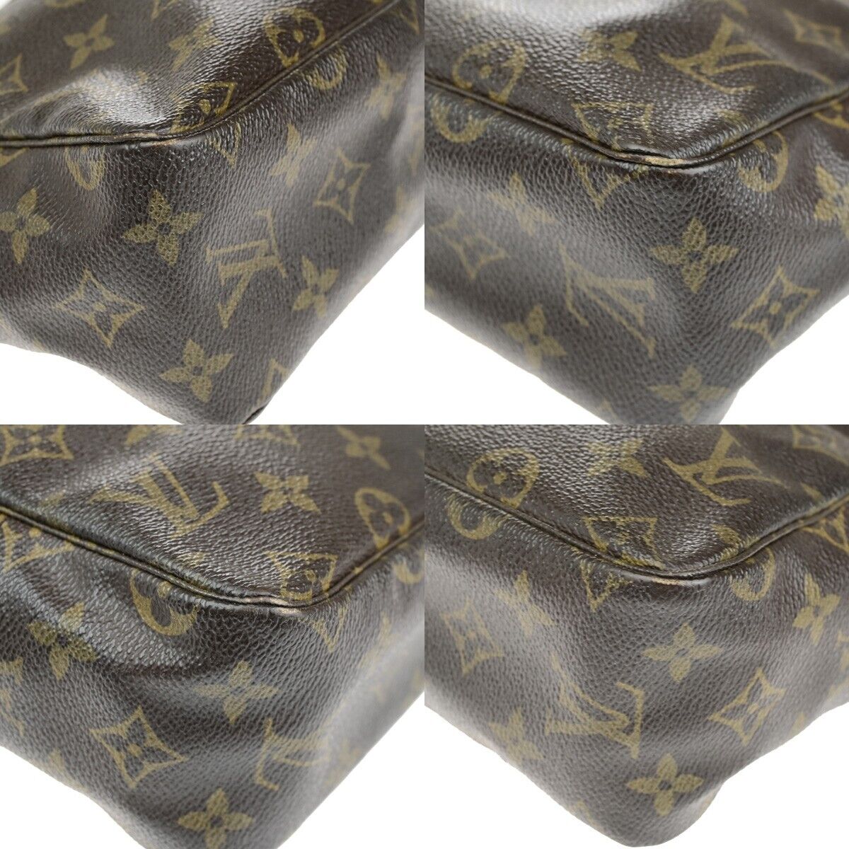 LOUIS VUITTON Trousse Toilette 28 Clutch Hand Bag Monogram Brown M47522 05ED201