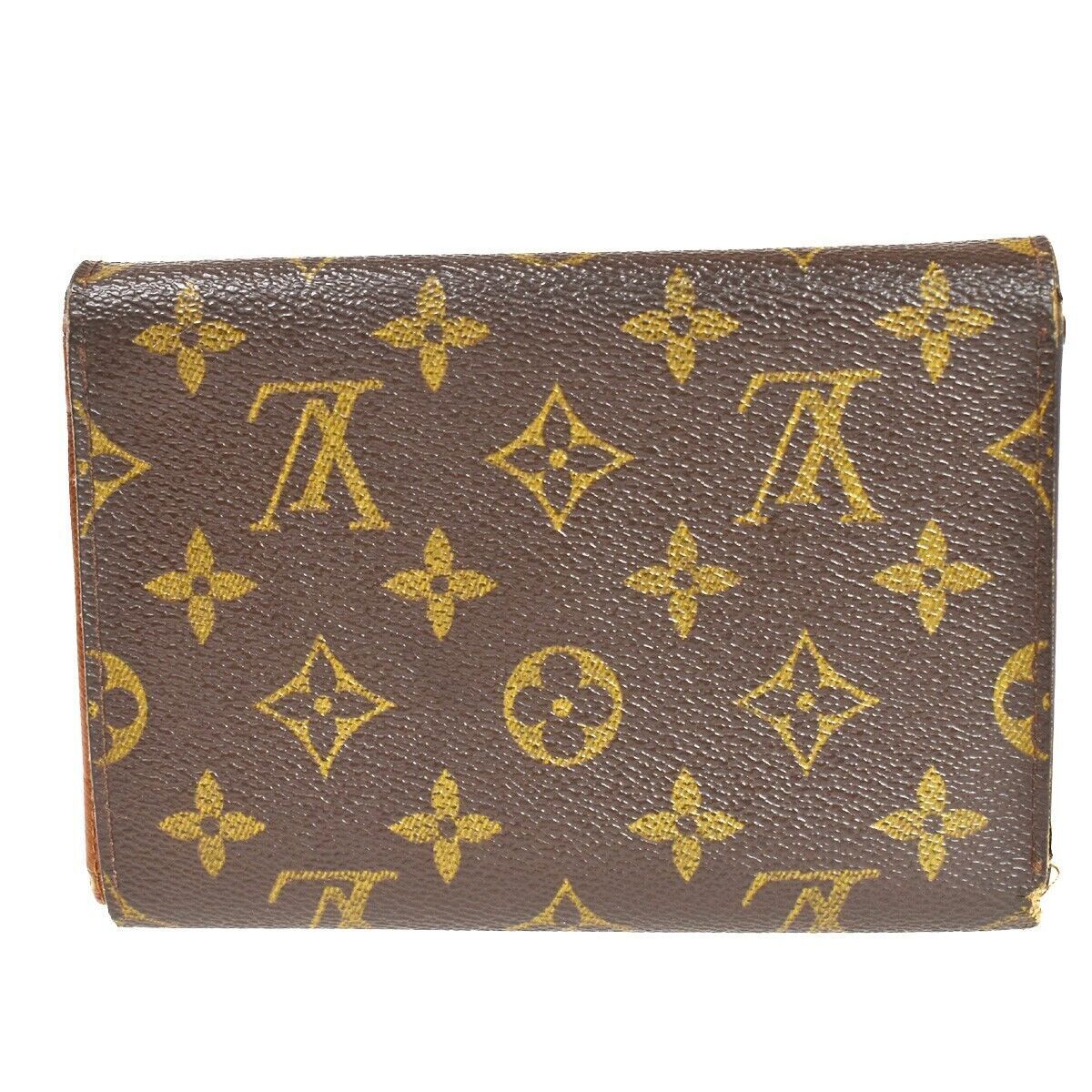 LOUIS VUITTON Porte Tresor Etui Papier Trifold Wallet Monogram BN M61202 02AD223
