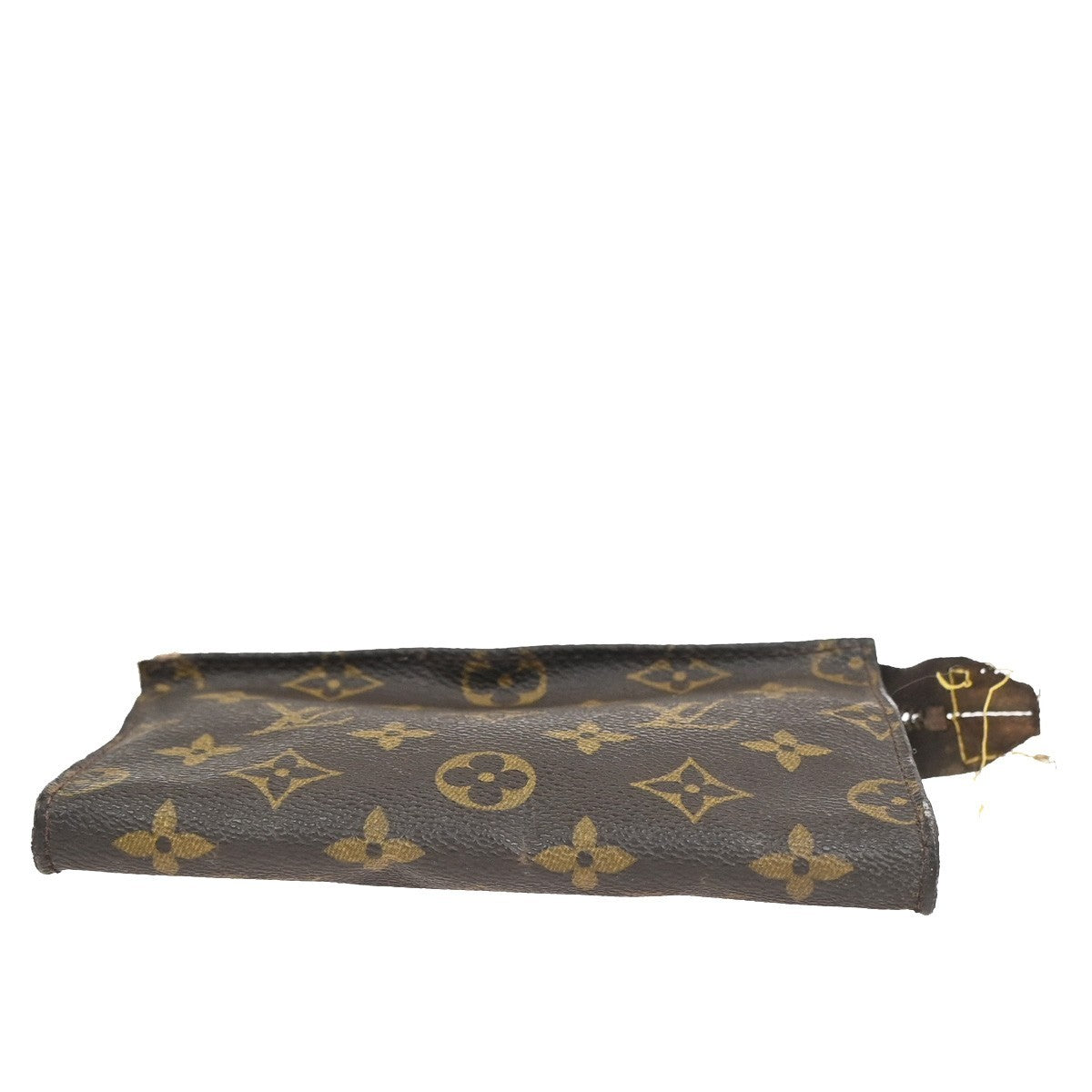 LOUIS VUITTON 2 Set Bucket PM Pouch/Poche Toilette Bag Monogram Leather 66AA218