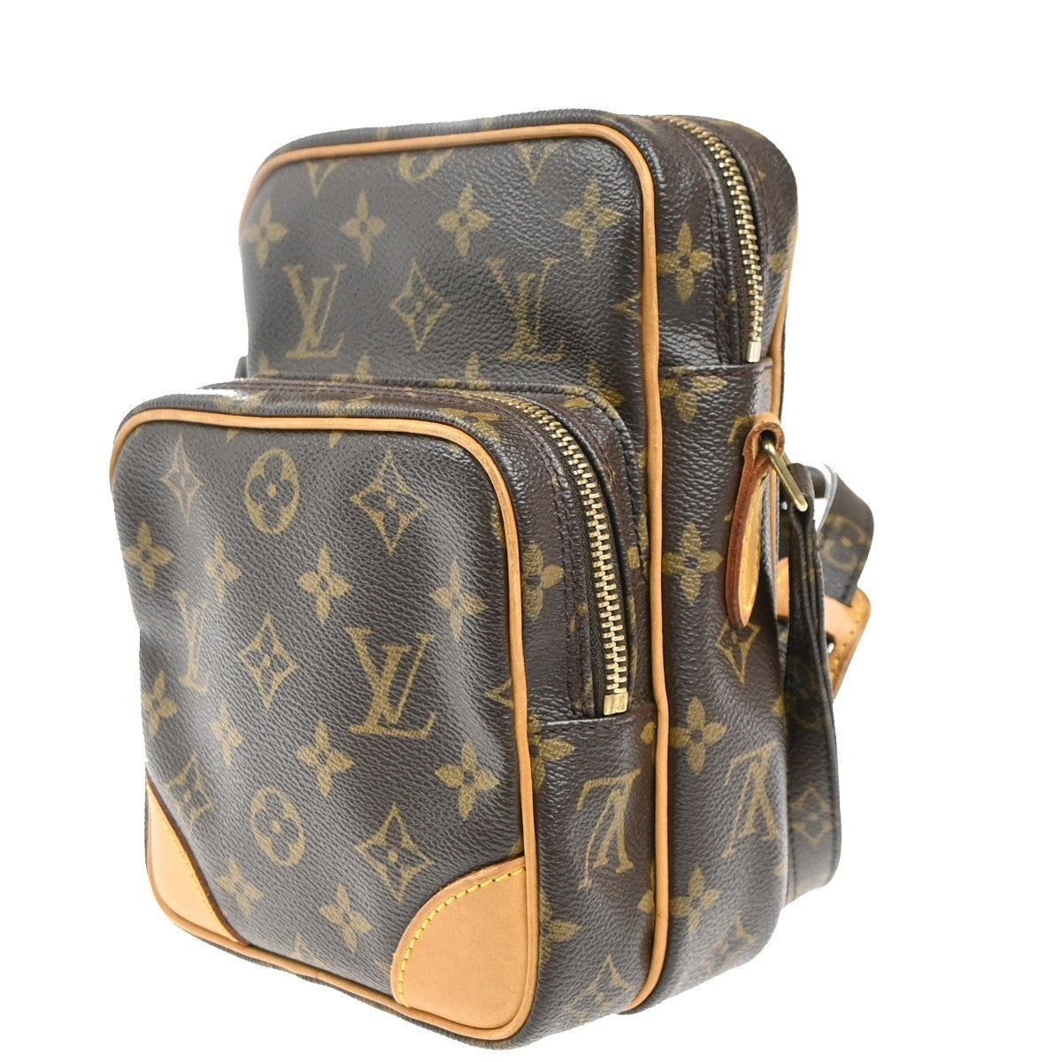 LOUIS VUITTON Amazon Crossbody Shoulder Bag Monogram Leather BN M45236 28MA298