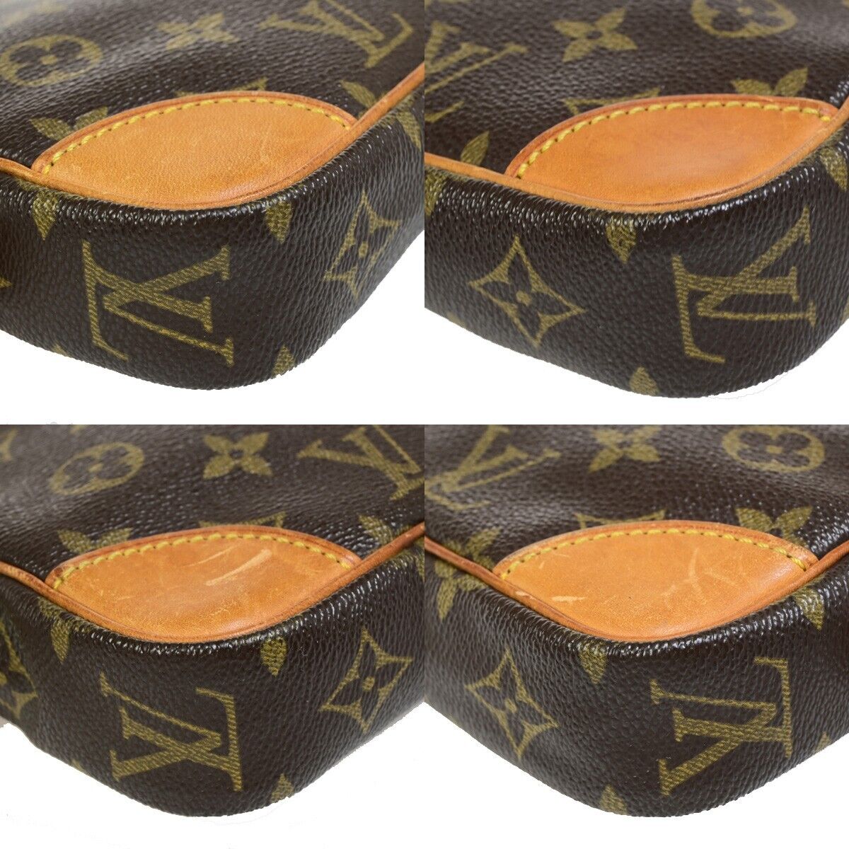 LOUIS VUITTON Marly Dragonne PM Clutch Hand Bag Monogram Leather M51827 32EC572