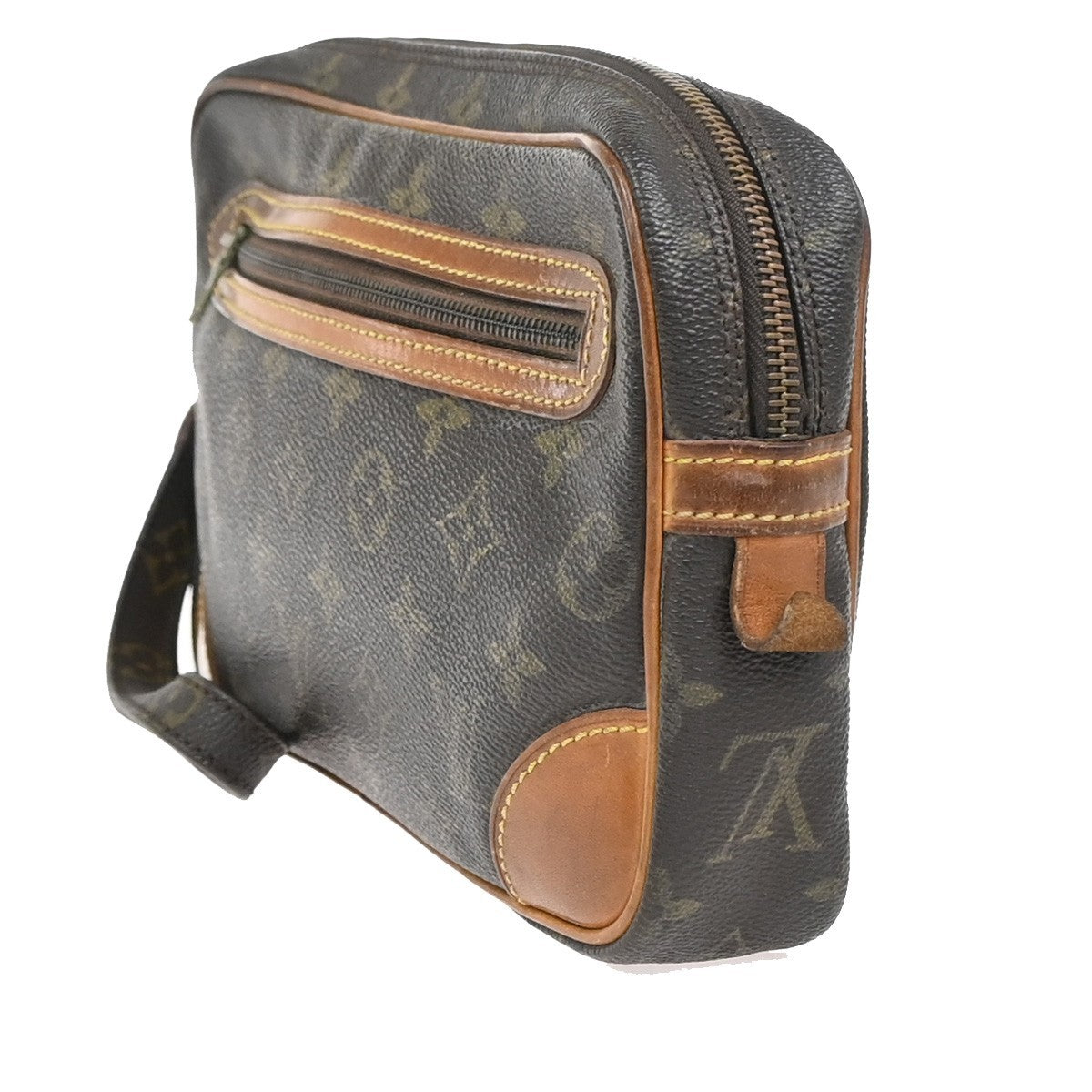 LOUIS VUITTON Marly Dragonne GM Clutch Hand Bag Monogram Brown M51825 67AA206