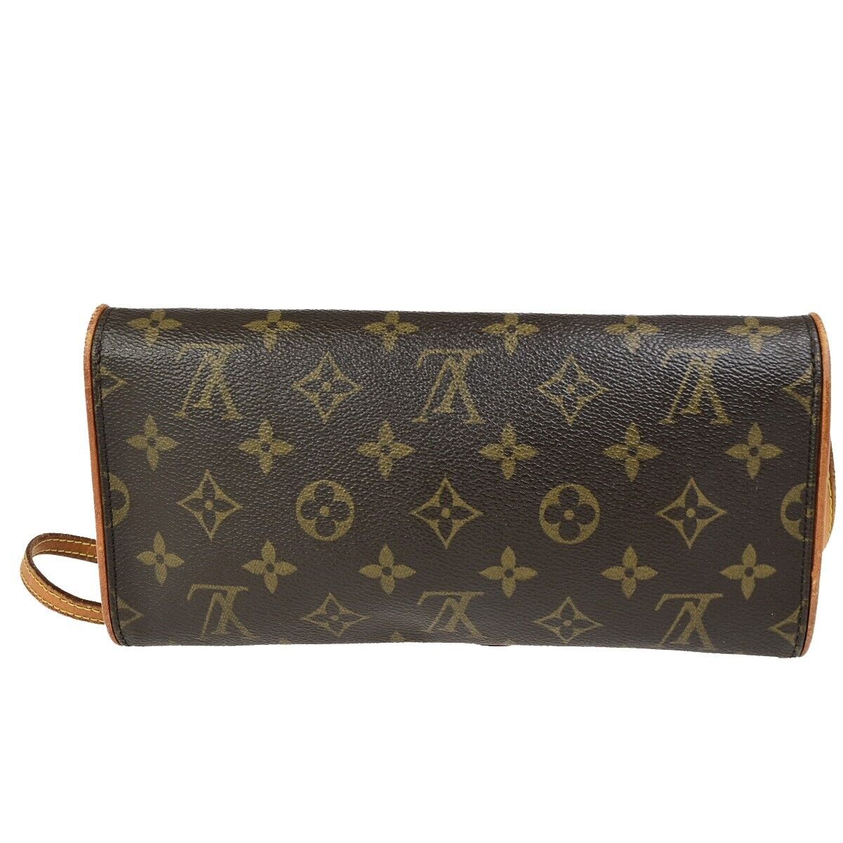 LOUIS VUITTON Pochette Twin GM 2Way Shoulder Bag Monogram Brown M51852 61ED359