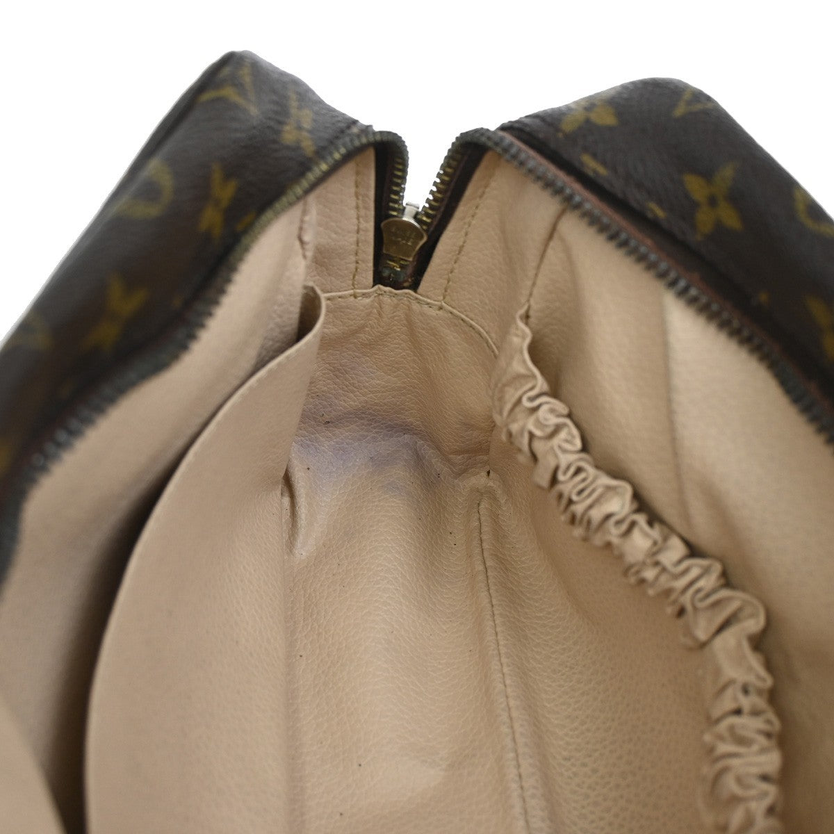 LOUIS VUITTON Trousse Toilette 28 Clutch Hand Bag Monogram Brown M47522 68DA078