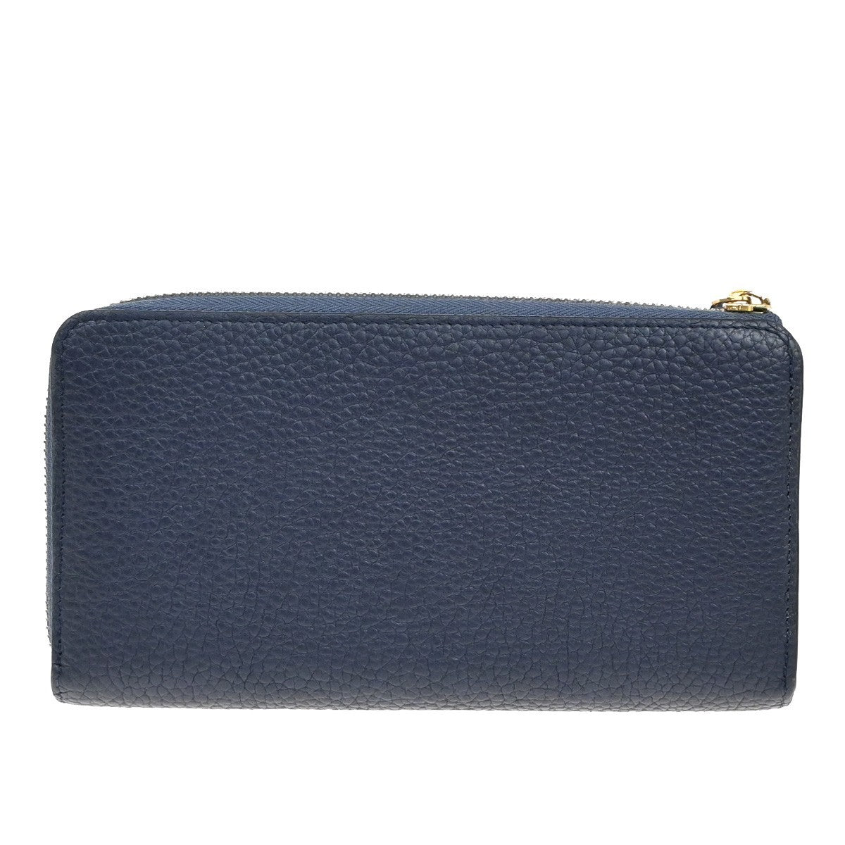 LOUIS VUITTON Portefeuille Comete Long Wallet Leather Blue M68582 39KP086
