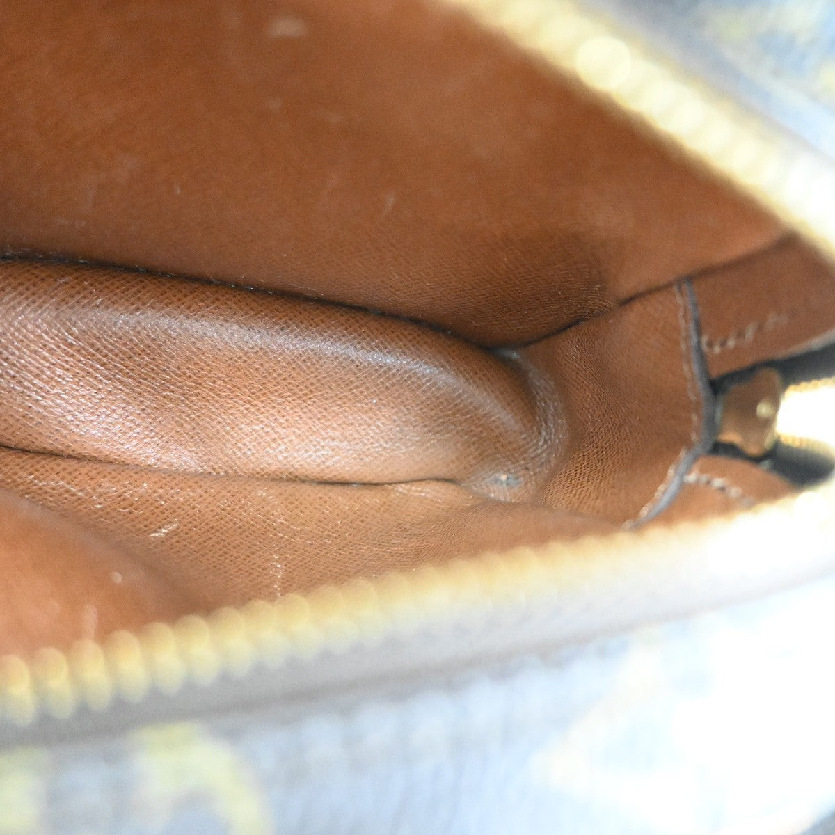 LOUIS VUITTON Mini Amazon Shoulder Bag Monogram Leather Brown M45238 70KB536