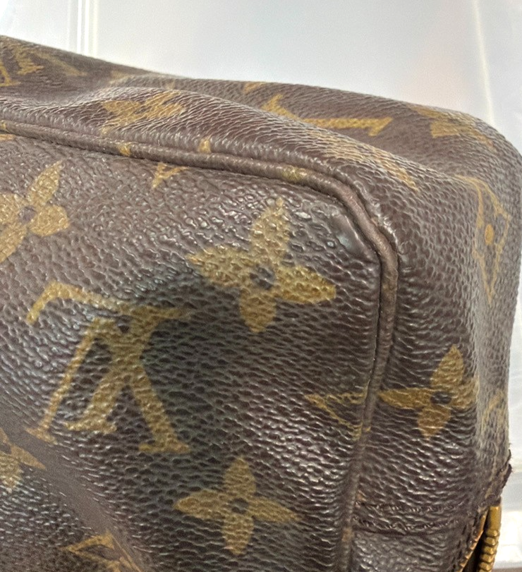 LOUIS VUITTON Trousse Toilette 23 Clutch Hand Bag Monogram Brown M47524 62YJ061
