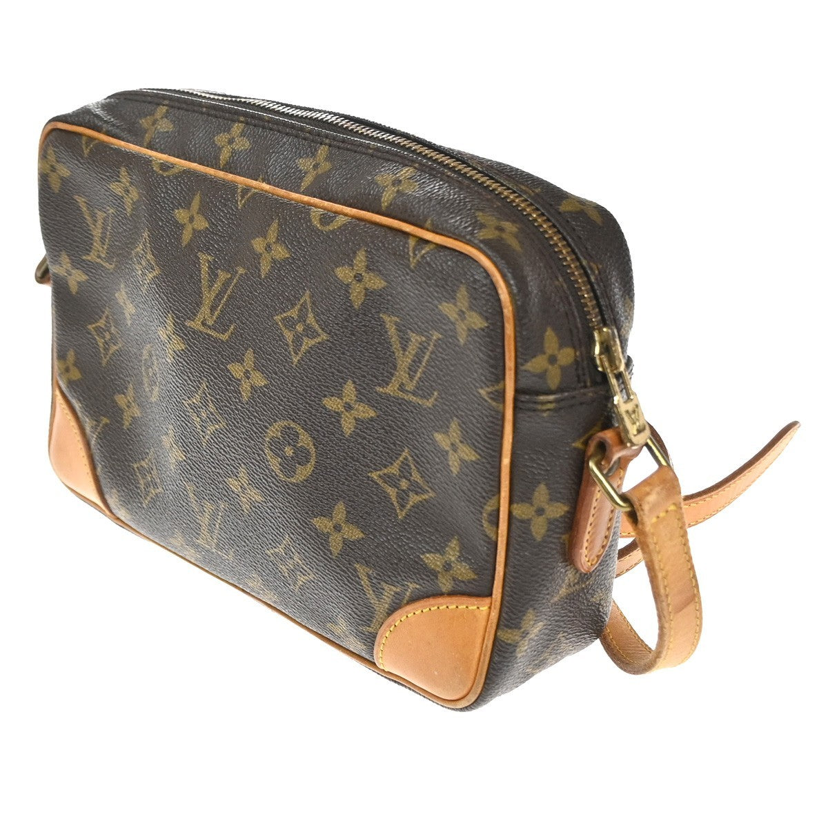 LOUIS VUITTON Trocadero 24 Shoulder Bag Monogram Leather Brown M51276 34CA803