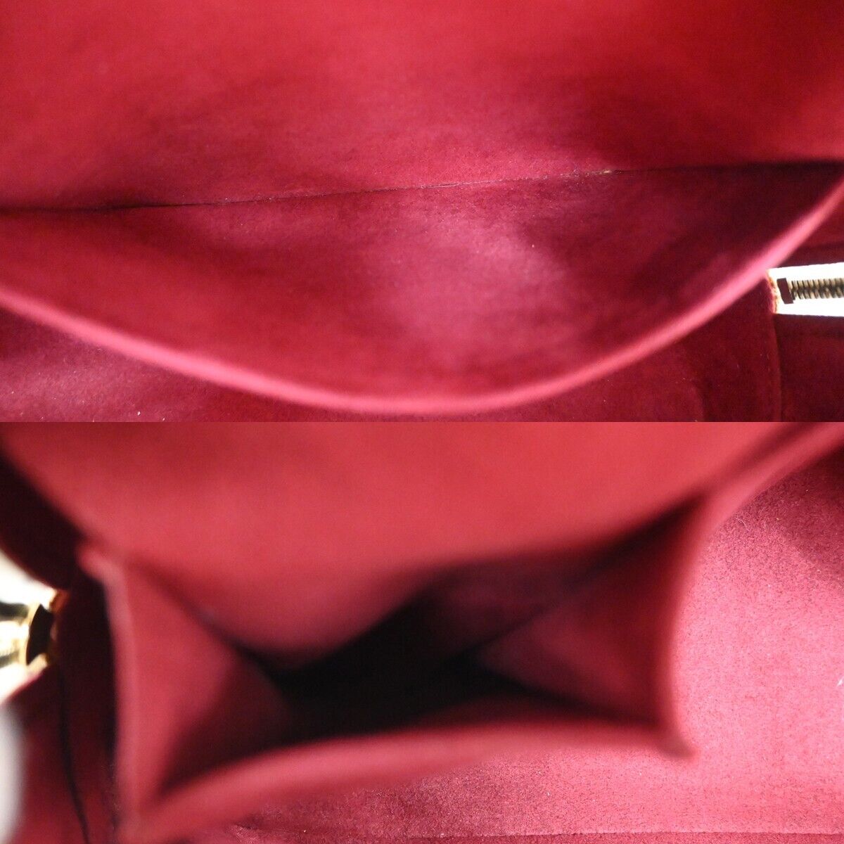 LOUIS VUITTON Trouville Hand Bag Monogram Multi Leather White M92663 40EA297