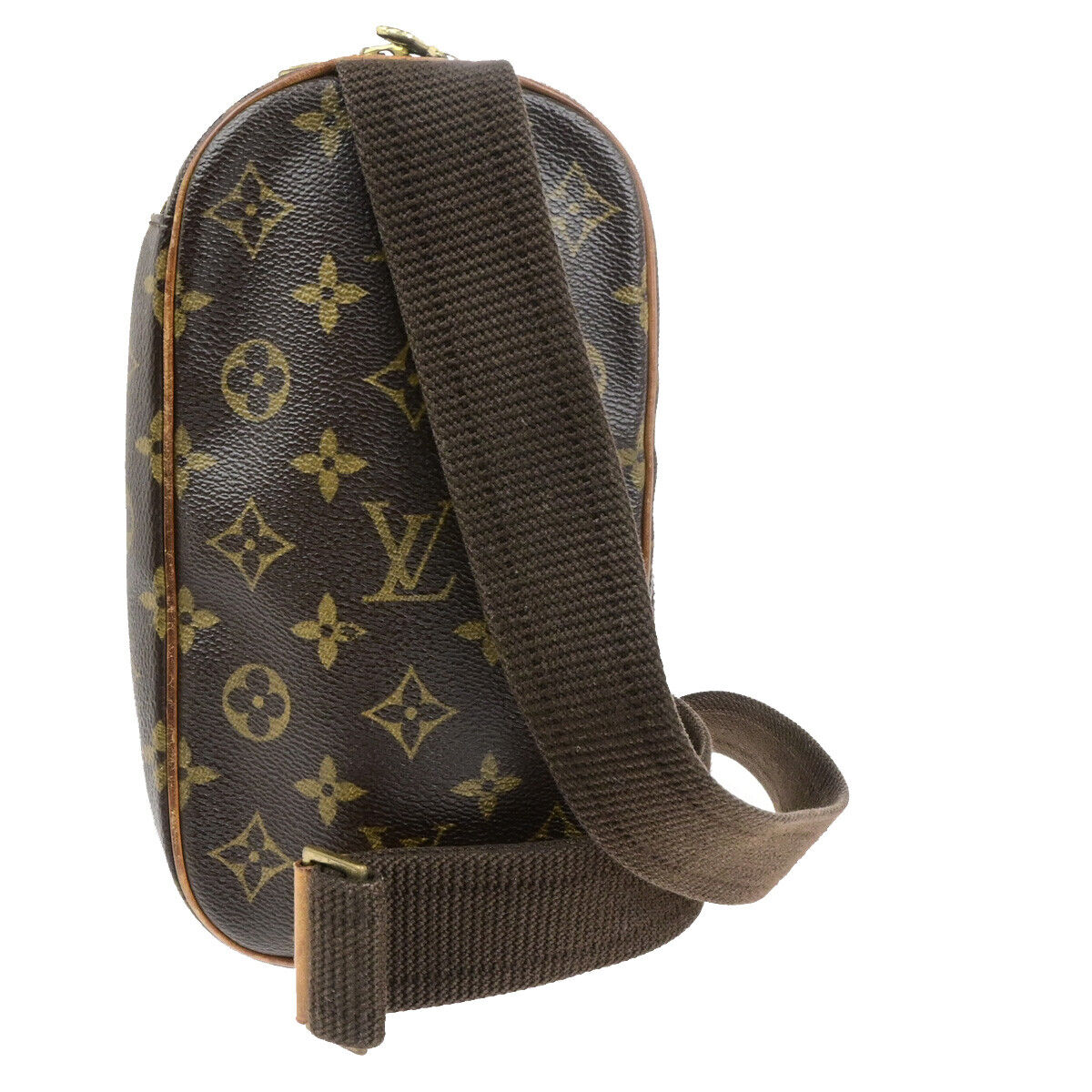 LOUIS VUITTON Pochette Gange Shoulder Bag Monogram Brown Spain M51870 76SJ582