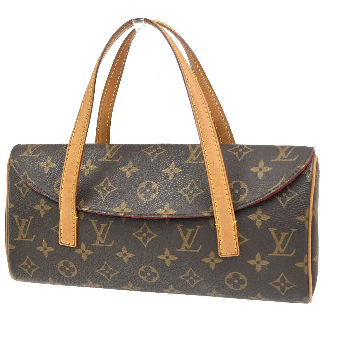LOUIS VUITTON Sonatine Hand Bag Monogram Leather Brown France M51902 18YH936