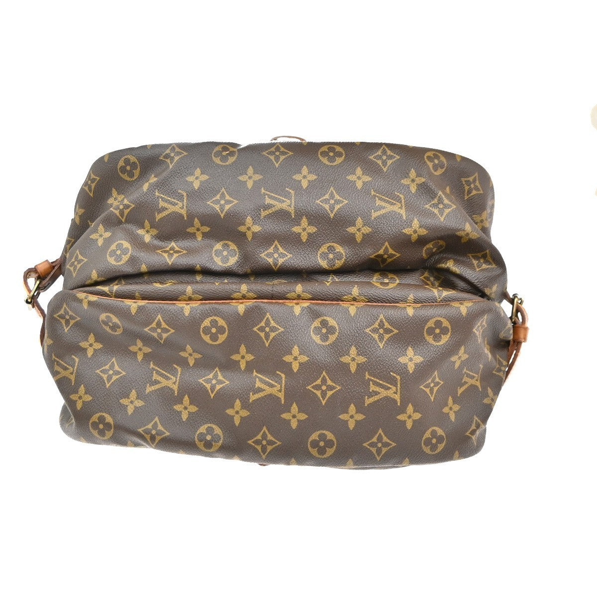 LOUIS VUITTON Saumur 35 Shoulder Bag Monogram Leather BN France M42254 87EG370