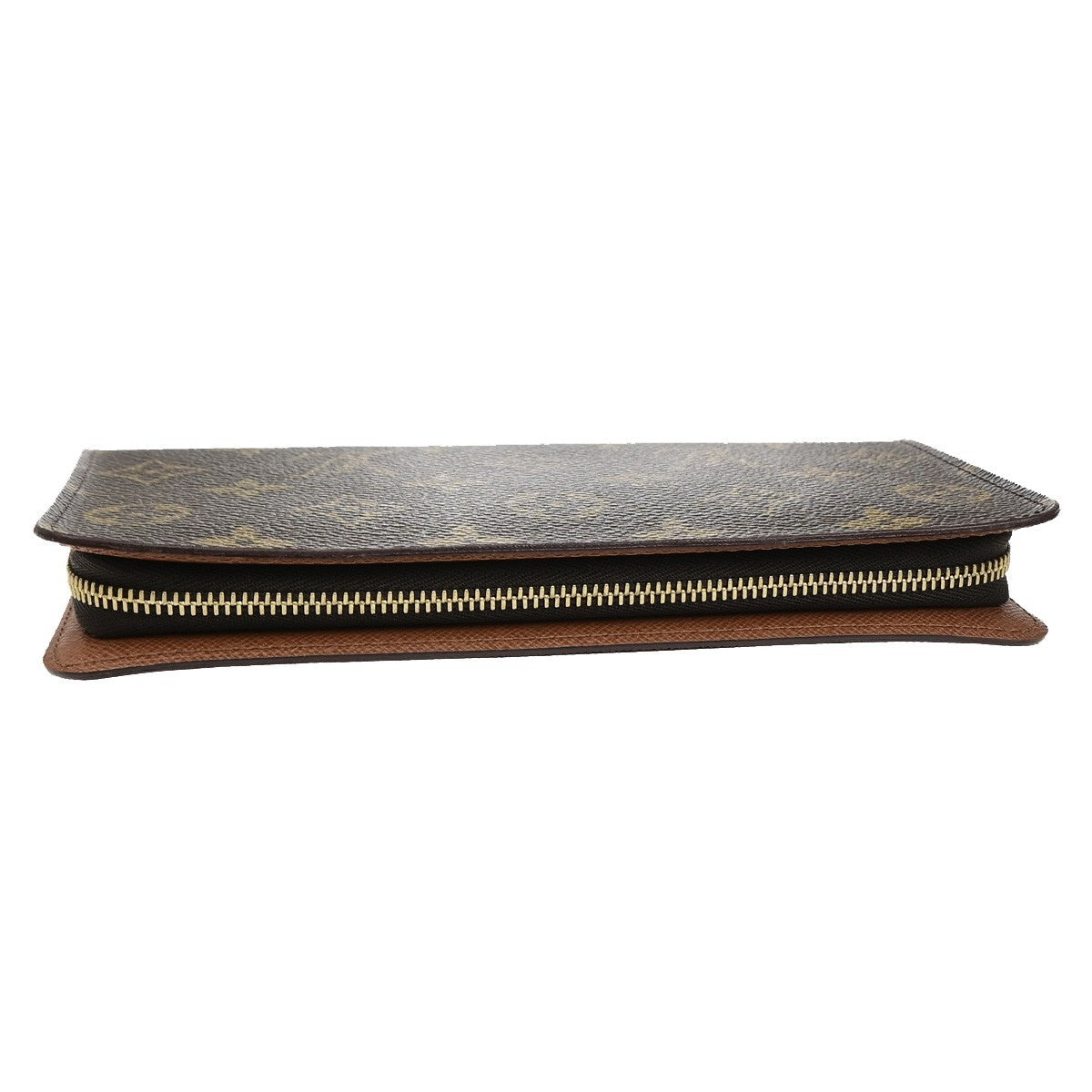 LOUIS VUITTON Porte Monnaie Zip Ling Wallet Monogram Leather BN M61727 80YJ246