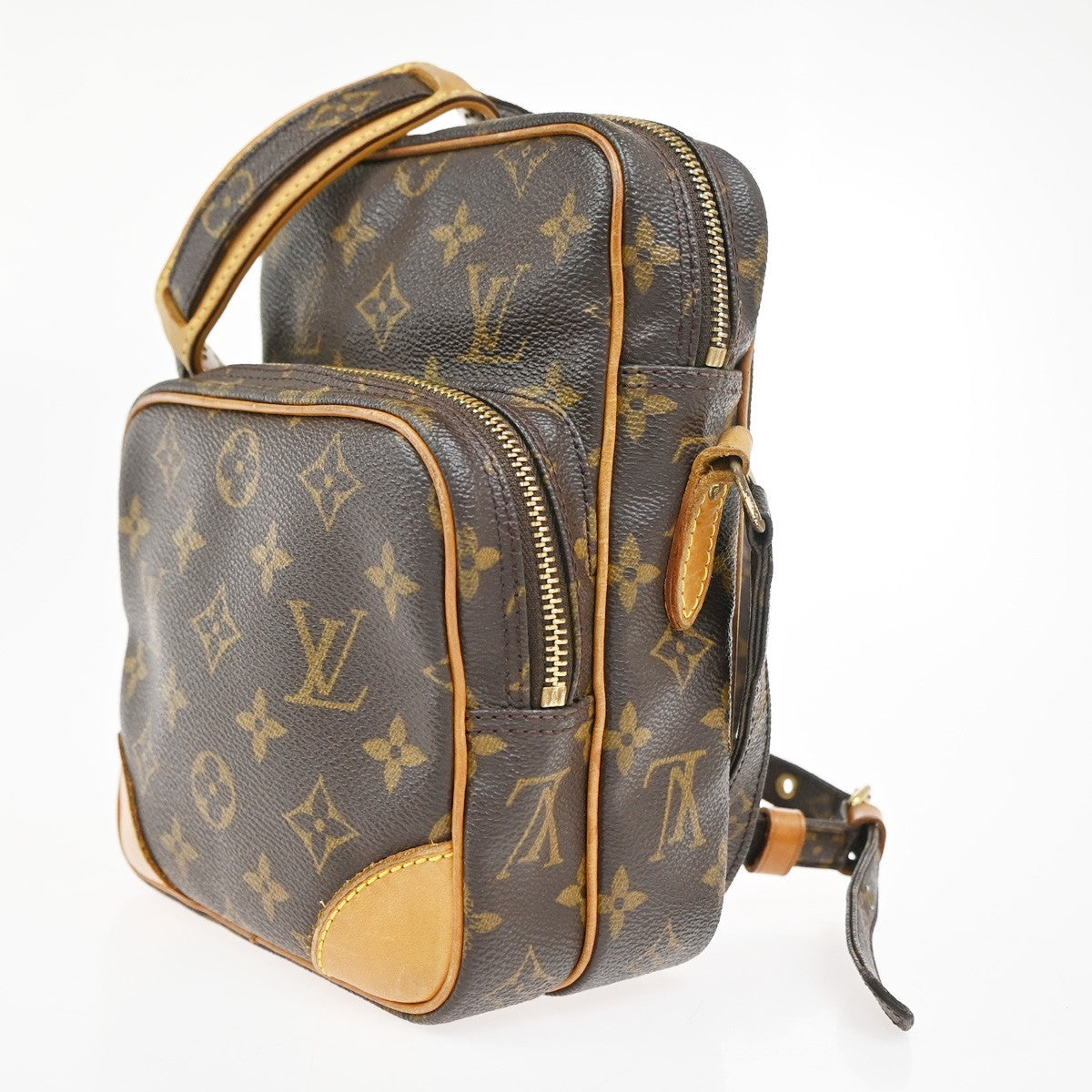 LOUIS VUITTON Amazon Crossbody Shoulder Bag Monogram Leather BN M45236 16TA640