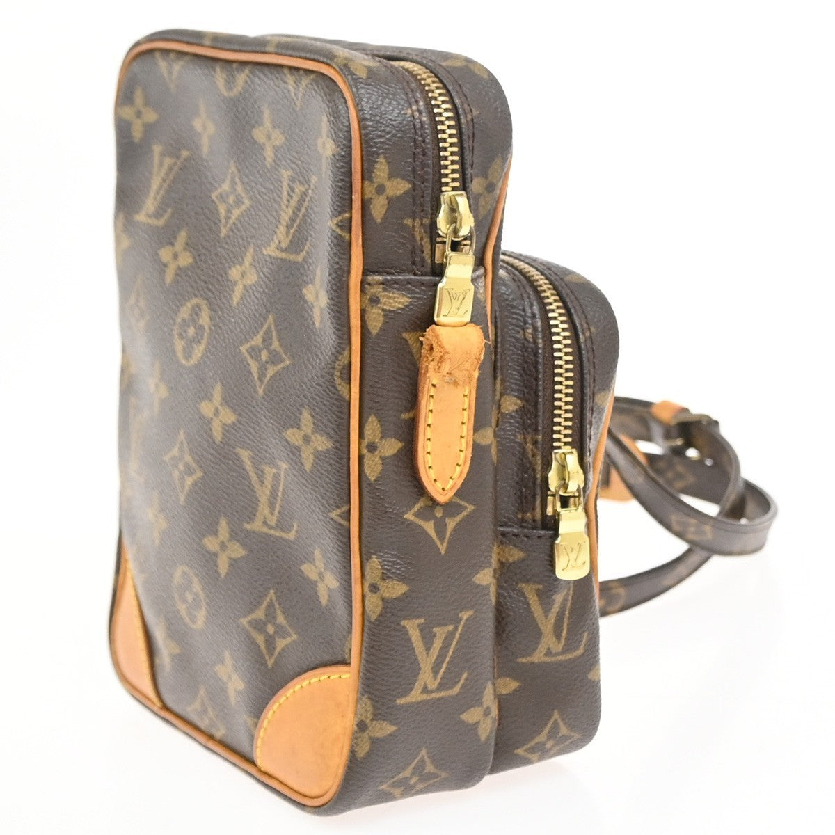 LOUIS VUITTON Amazon Crossbody Shoulder Bag Monogram Leather BN M45236 67SA031