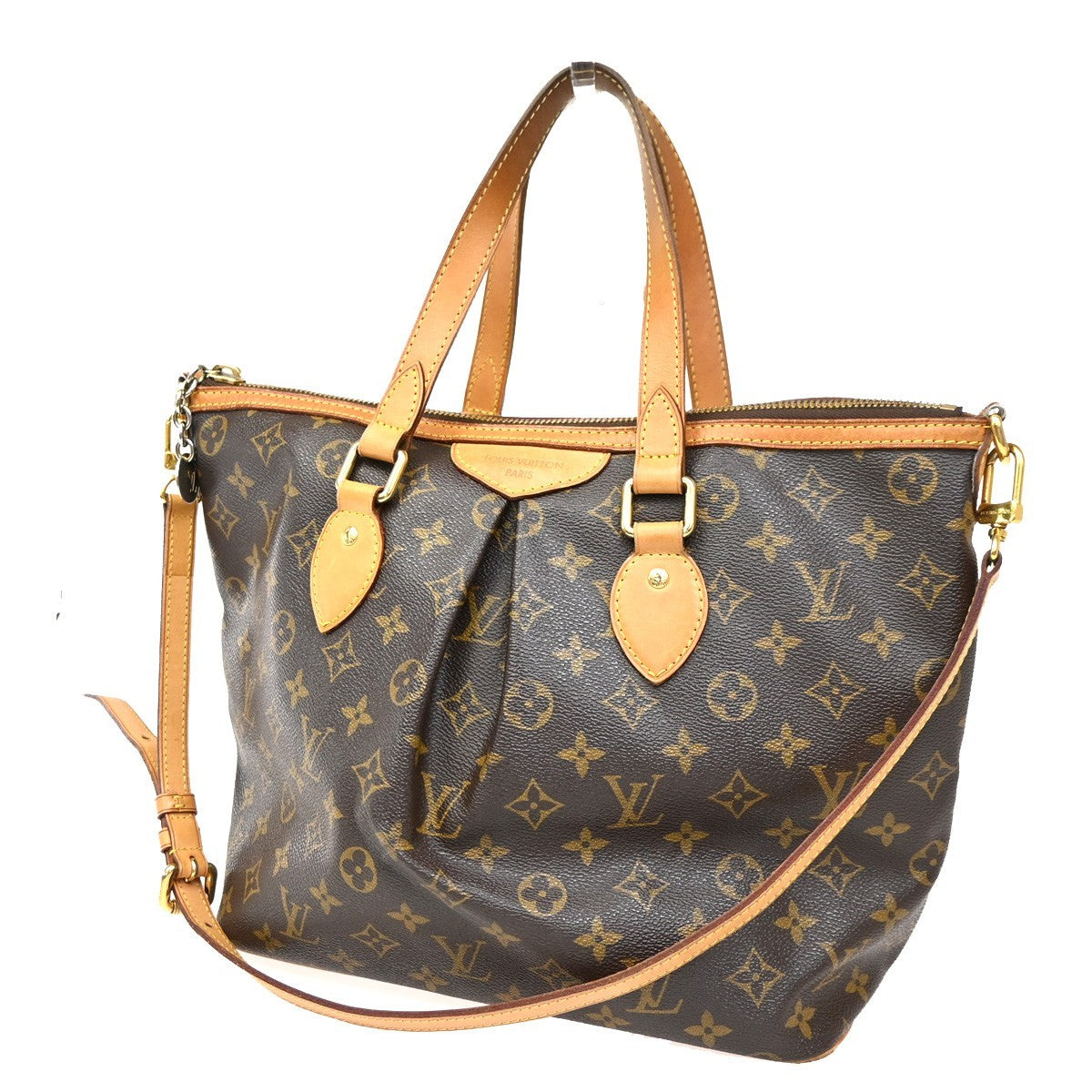 LOUIS VUITTON Palermo PM Shoulder Hand Bag Monogram Leather BN M40145 90CA615