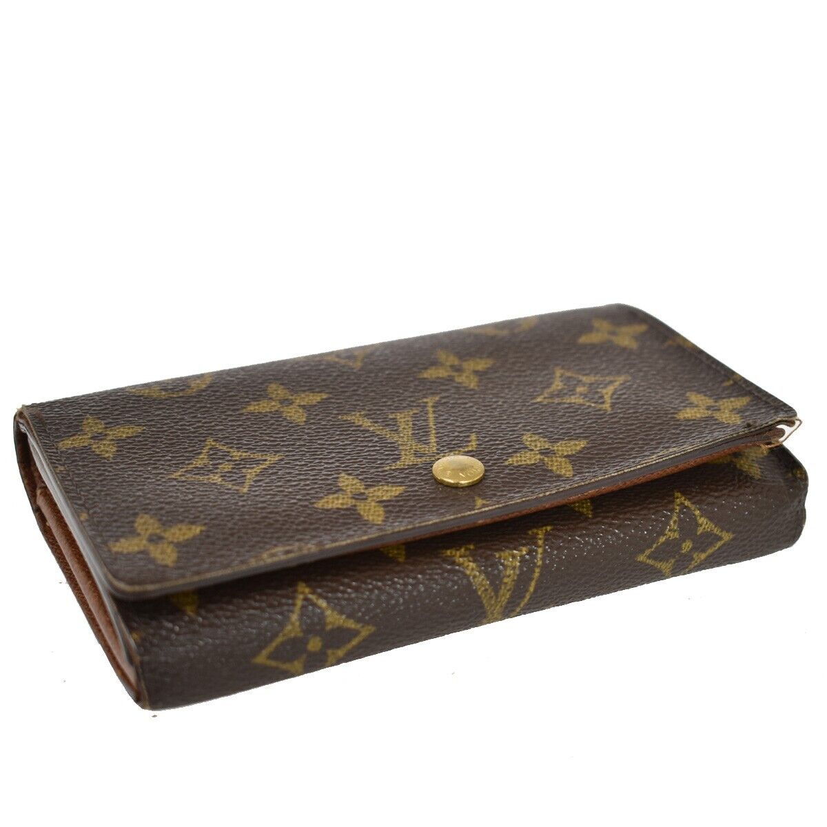 LOUIS VUITTON Porte Monnaie Billets Tresor Bifold Wallet Monogram M61730 05YB792