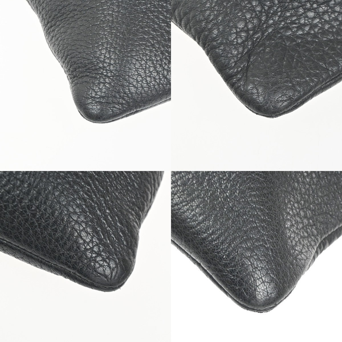 PRADA MILANO Messenger Shoulder Bag Canvas Leather Black GHW  11TA527