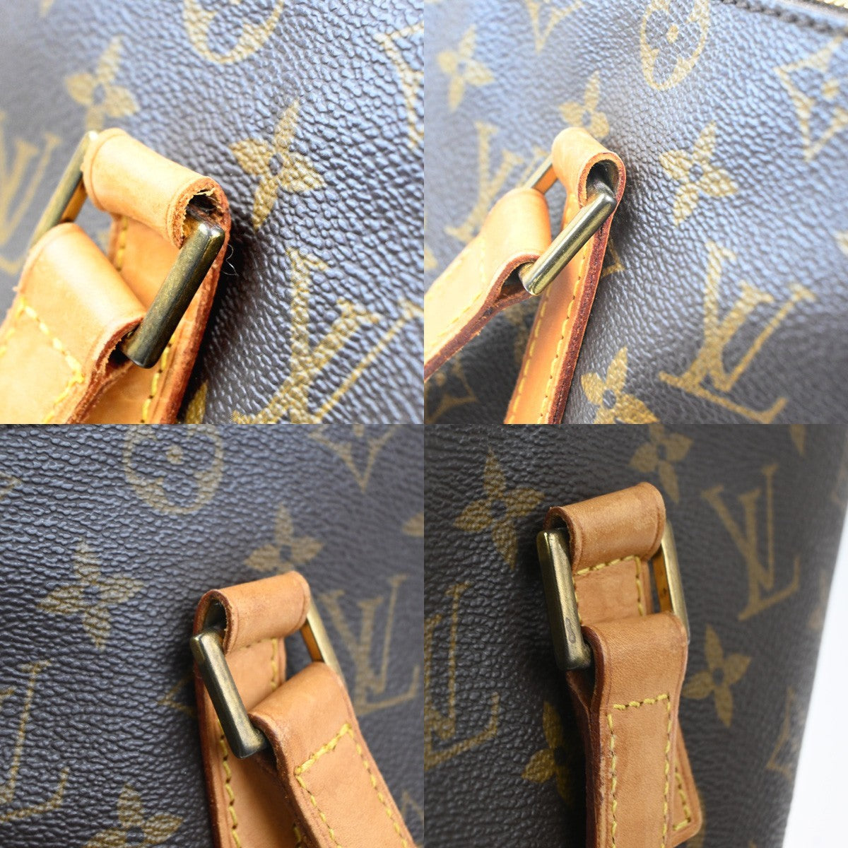LOUIS VUITTON Cabas Mezzo Shoulder Bag Monogram Leather Brown M51151 77CA804