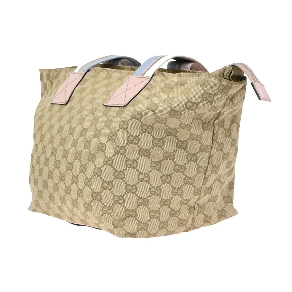 GUCCI Logo Sherry GG Pattern Shoulder Tote Bag Canvas Leather BN Italy 35KC687