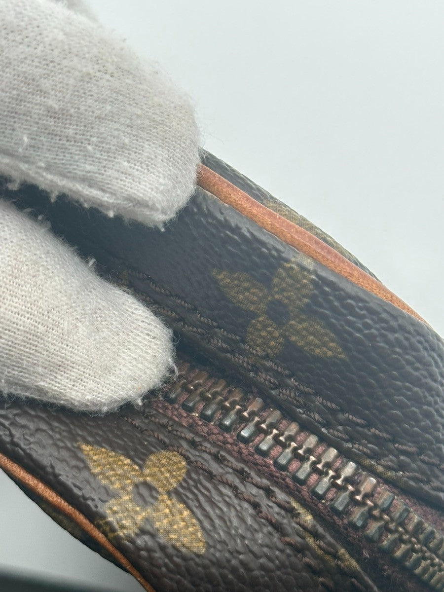 LOUIS VUITTON Danube Shoulder Bag Monogram Leather Brown France M45266 38CA492