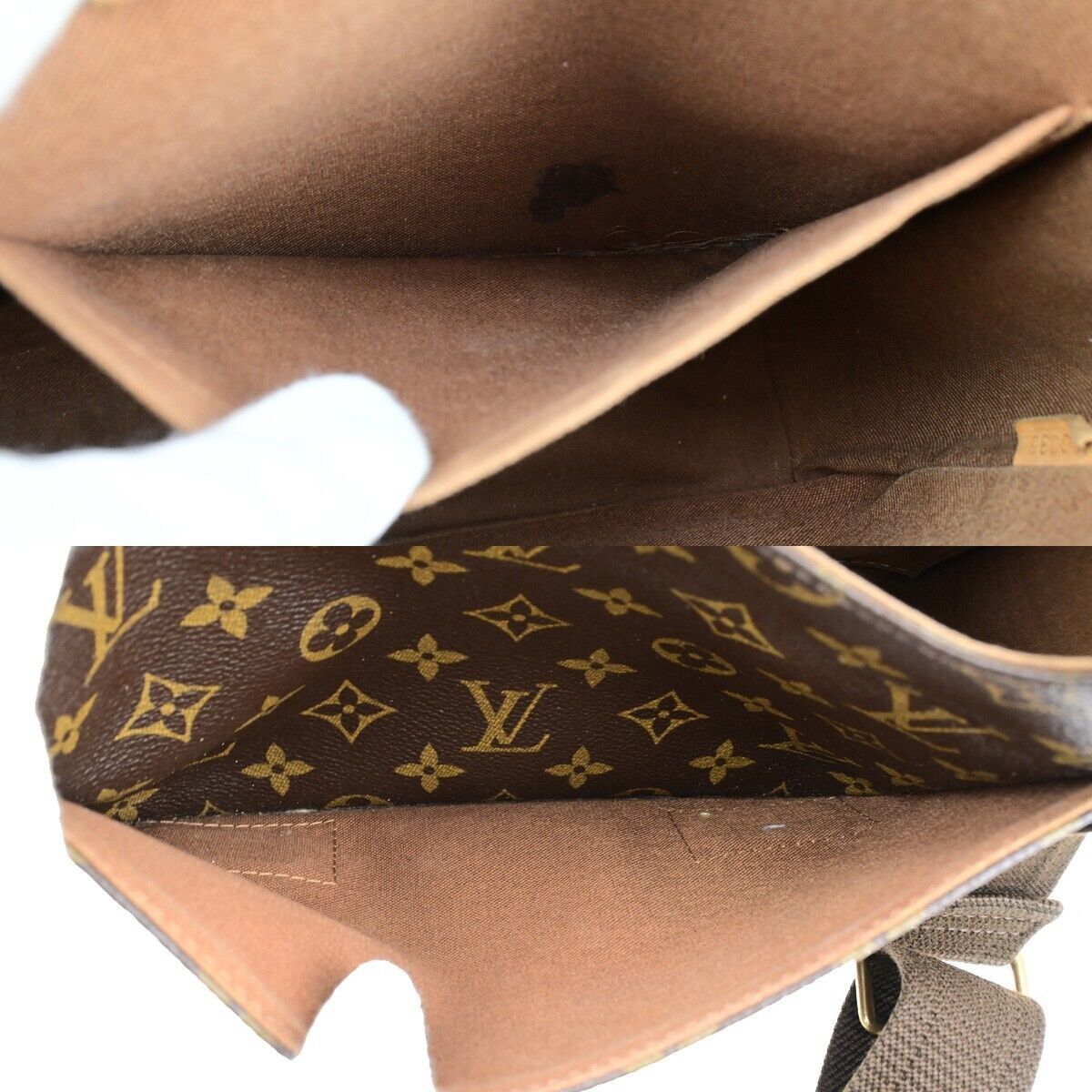 LOUIS VUITTON Messenger Bosphore PM Shoulder Bag Monogram Leather M40106 78FA721