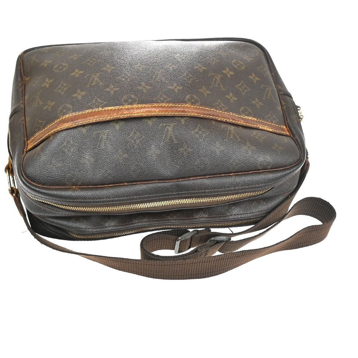LOUIS VUITTON Reporter GM Crossbody Shoulder Bag Monogram Leather M45252 69KC877