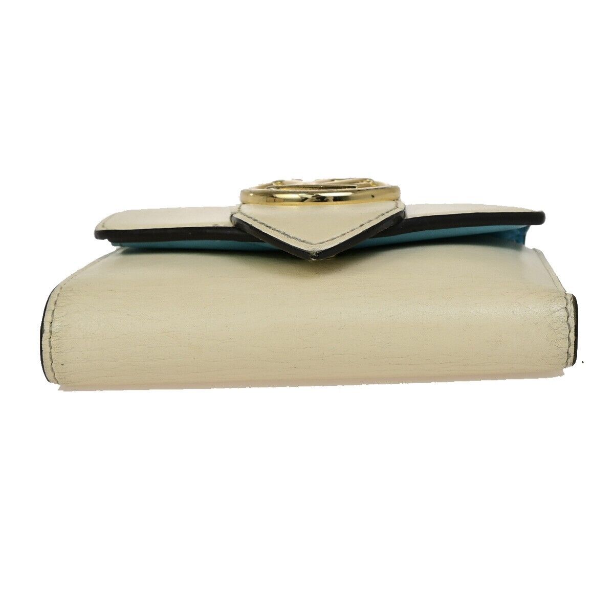 LOUIS VUITTON Portefeuille Pont Neuf Compact Wallet Leather Beige M69176 30KA393