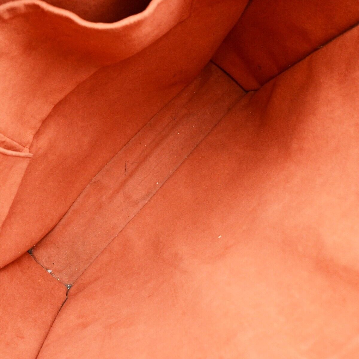 LOUIS VUITTON Sac Plat Hand Tote Bag Damier Ebene Leather Brown N51140 84EC988