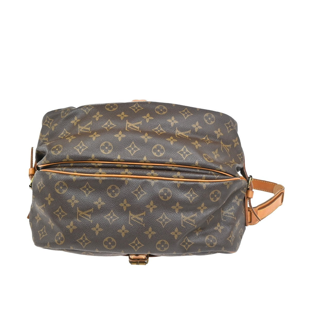 LOUIS VUITTON Saumur 35 Shoulder Bag Monogram Leather BN France M42254 73YH876