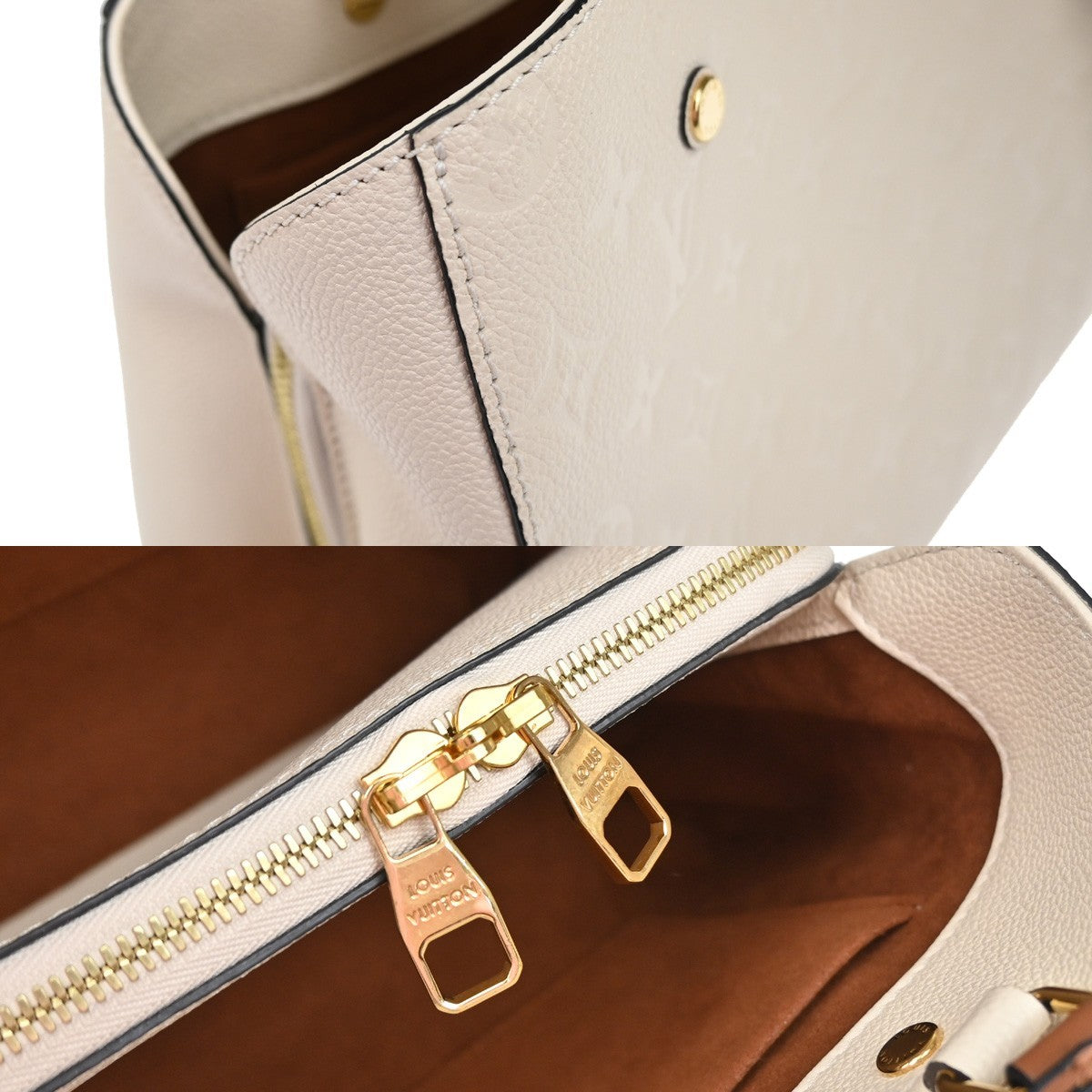 LOUIS VUITTON Montaigne Hand Bag Monogram Empreinte Leather M53939 616RQ015
