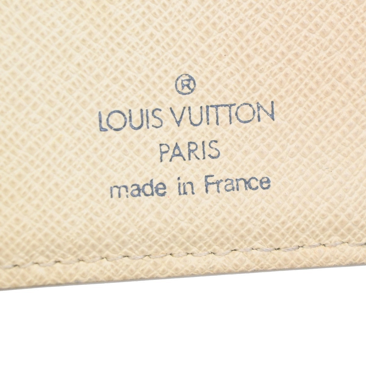LOUIS VUITTON Portefeuille Viennois Wallet Danier Azur White N61676 01ZA131