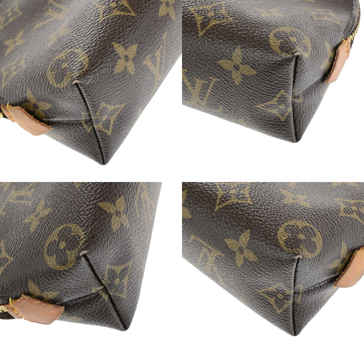 LOUIS VUITTON Pochette Cosmetic Pouch Bag Monogram Leather BN M47515 05YG683