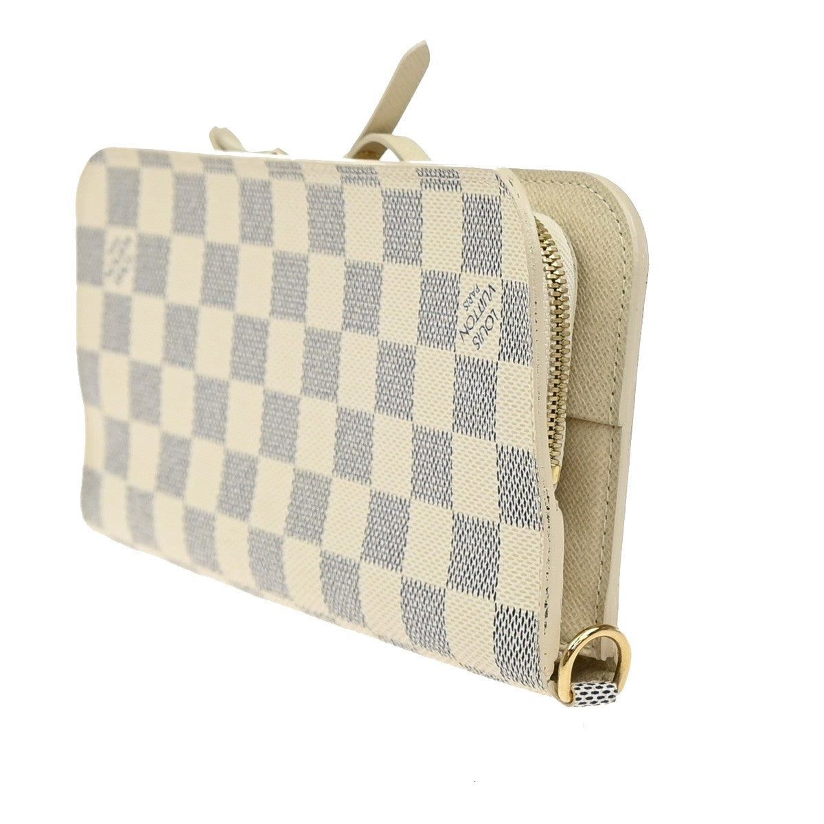 LOUIS VUITTON Portefeuille Insolite Wallet Damier Azur Leather WE N63072 77MA576