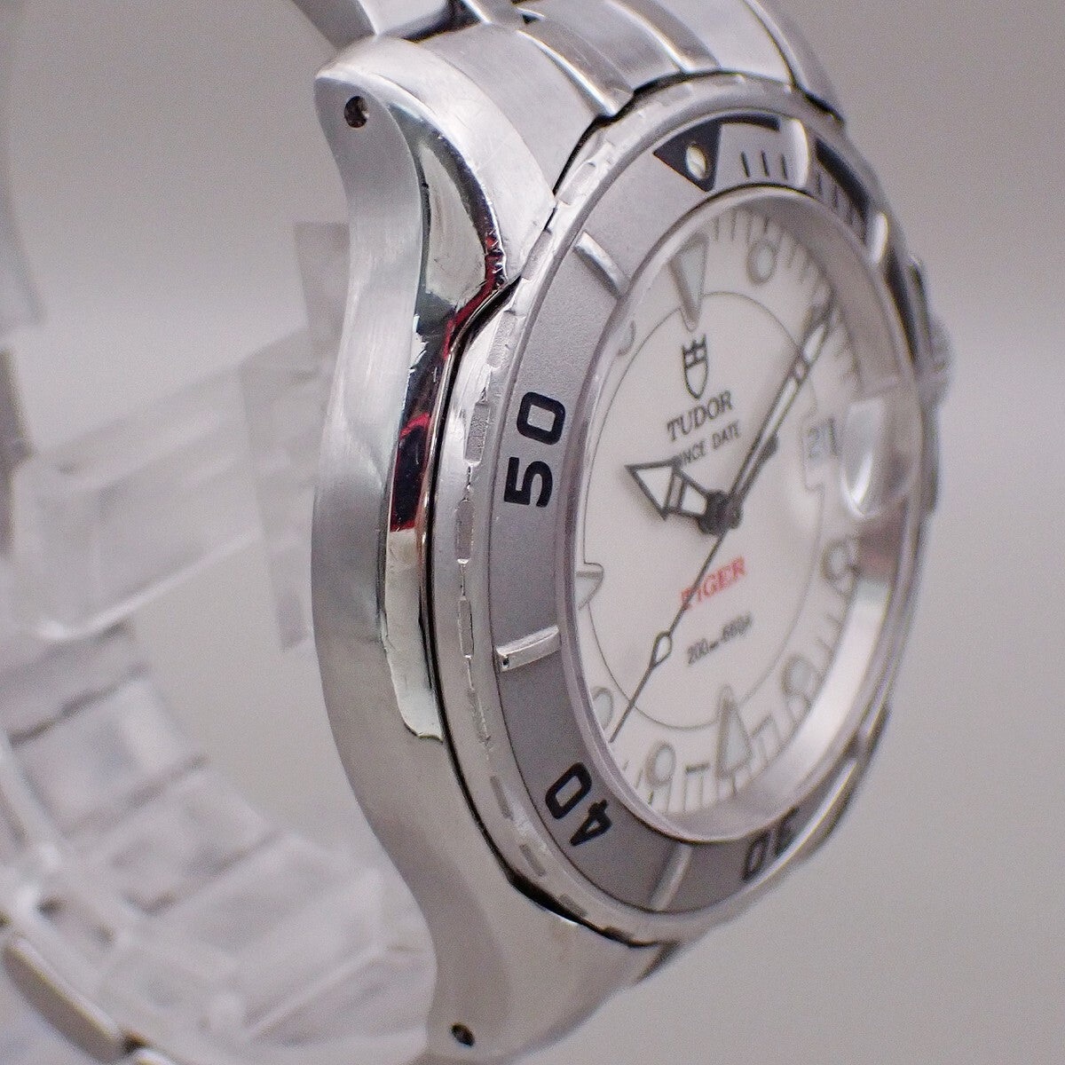 TUDOR Prince Date Hydronaut TIGER 40mm Watch Stainless Steel Ref.89190 620RK951