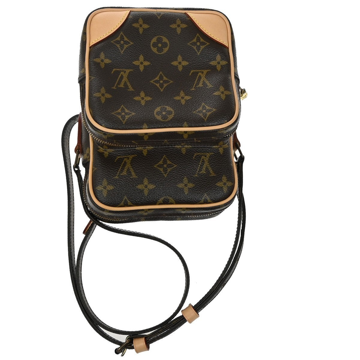 LOUIS VUITTON Amazon Crossbody Shoulder Bag Monogram Leather BN M45236 661RF765