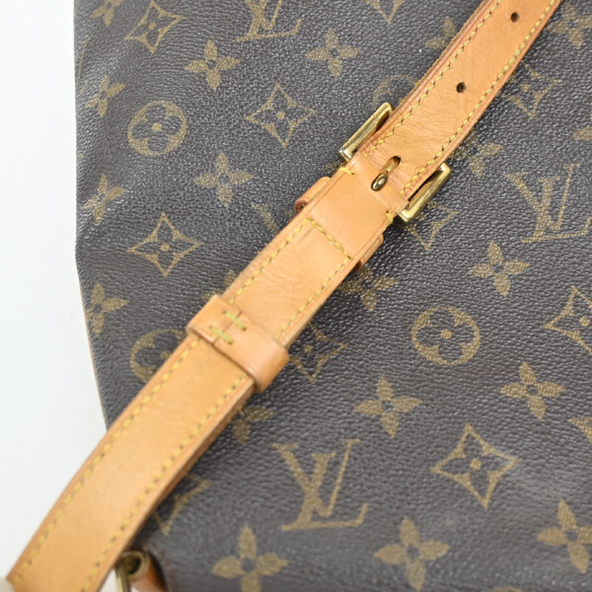 LOUIS VUITTON Musette Shoulder Bag Monogram Leather Brown France M51256 70KC930