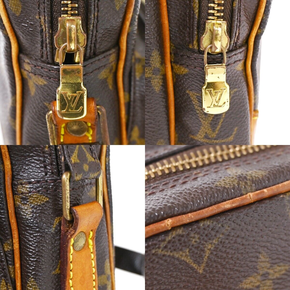 LOUIS VUITTON Amazon Crossbody Shoulder Bag Monogram Leather BN M45236 35HB085