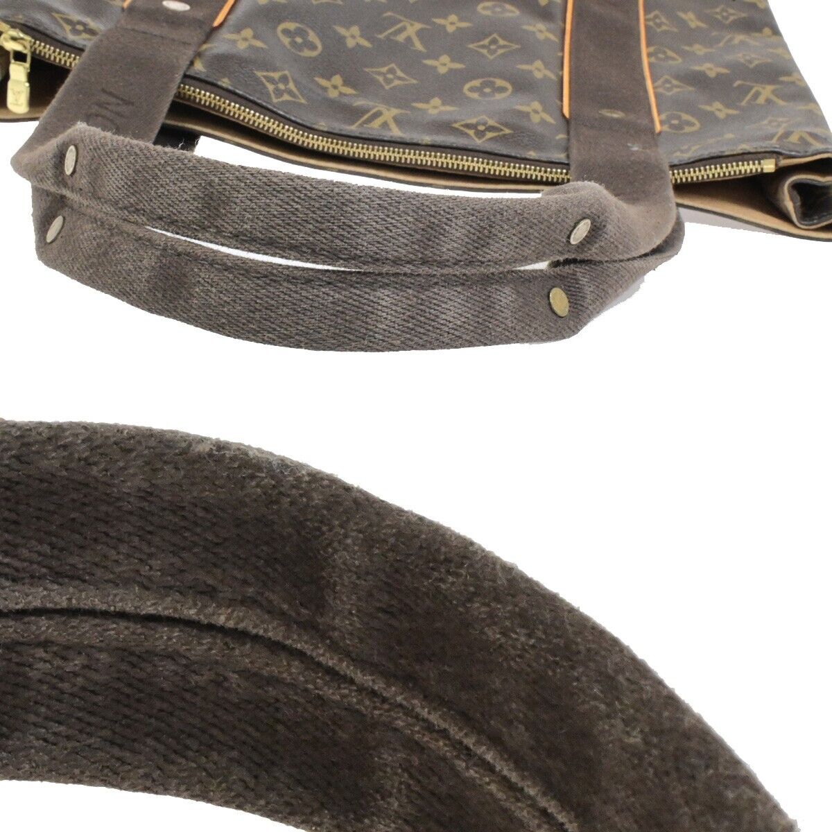 LOUIS VUITTON Cabas Beaubourg Shoulder Bag Monogram Leather Brown M53013 21EE062