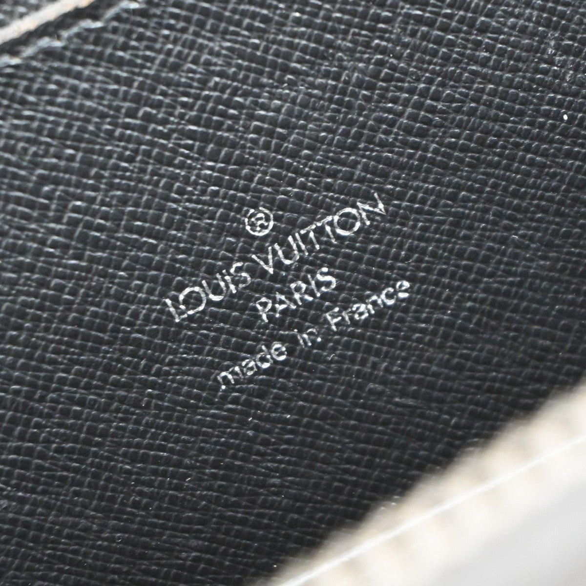 LOUIS VUITTON Porte Documents Lozan Briefcase Hand Bag Taiga BK M30052 68KP321
