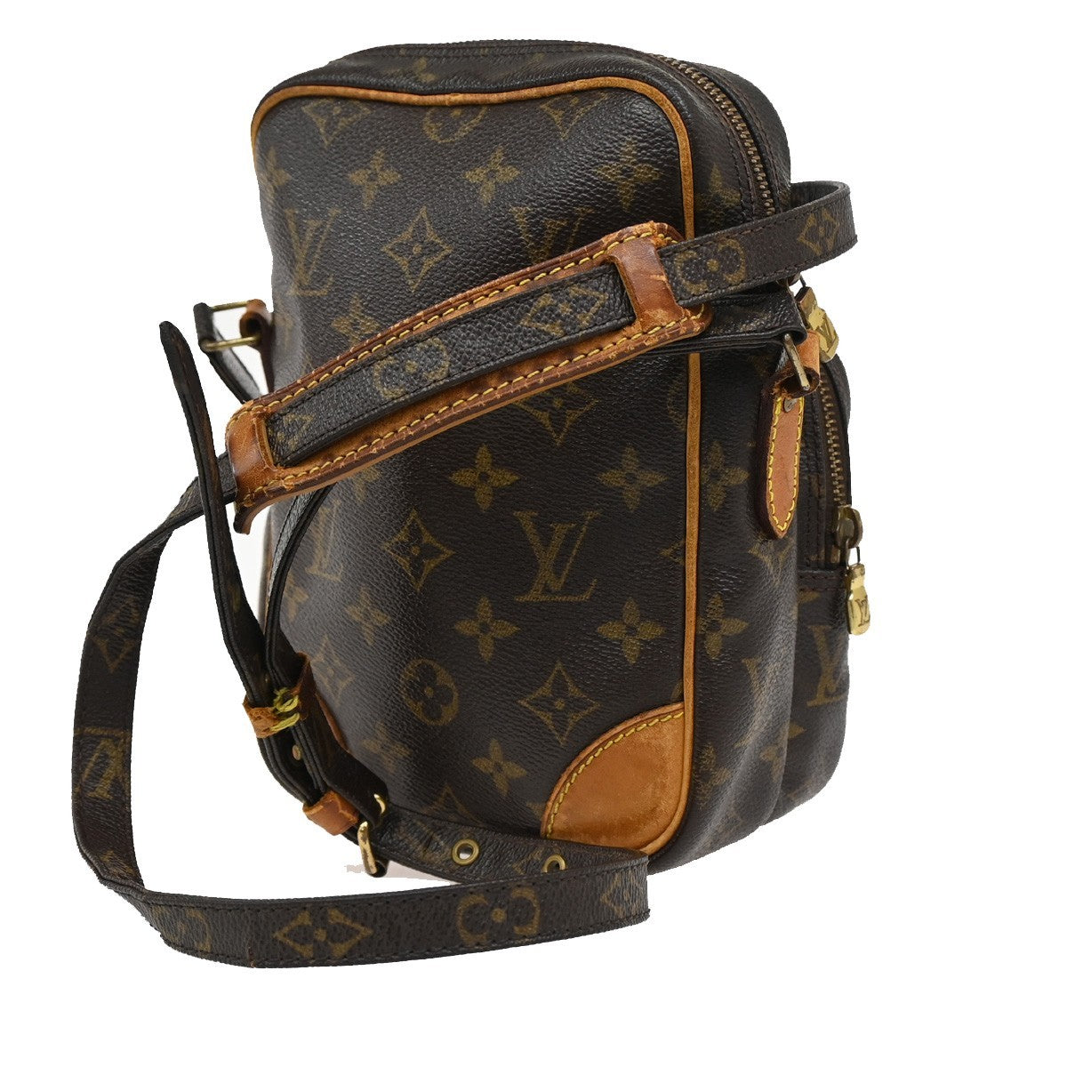 LOUIS VUITTON Amazon Crossbody Shoulder Bag Monogram Leather BN M45236 31KB675