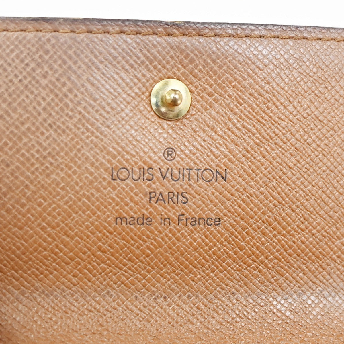 LOUIS VUITTON Porte Monnaie Billet Carte Credit Wallet Monogram M61652 07KC324