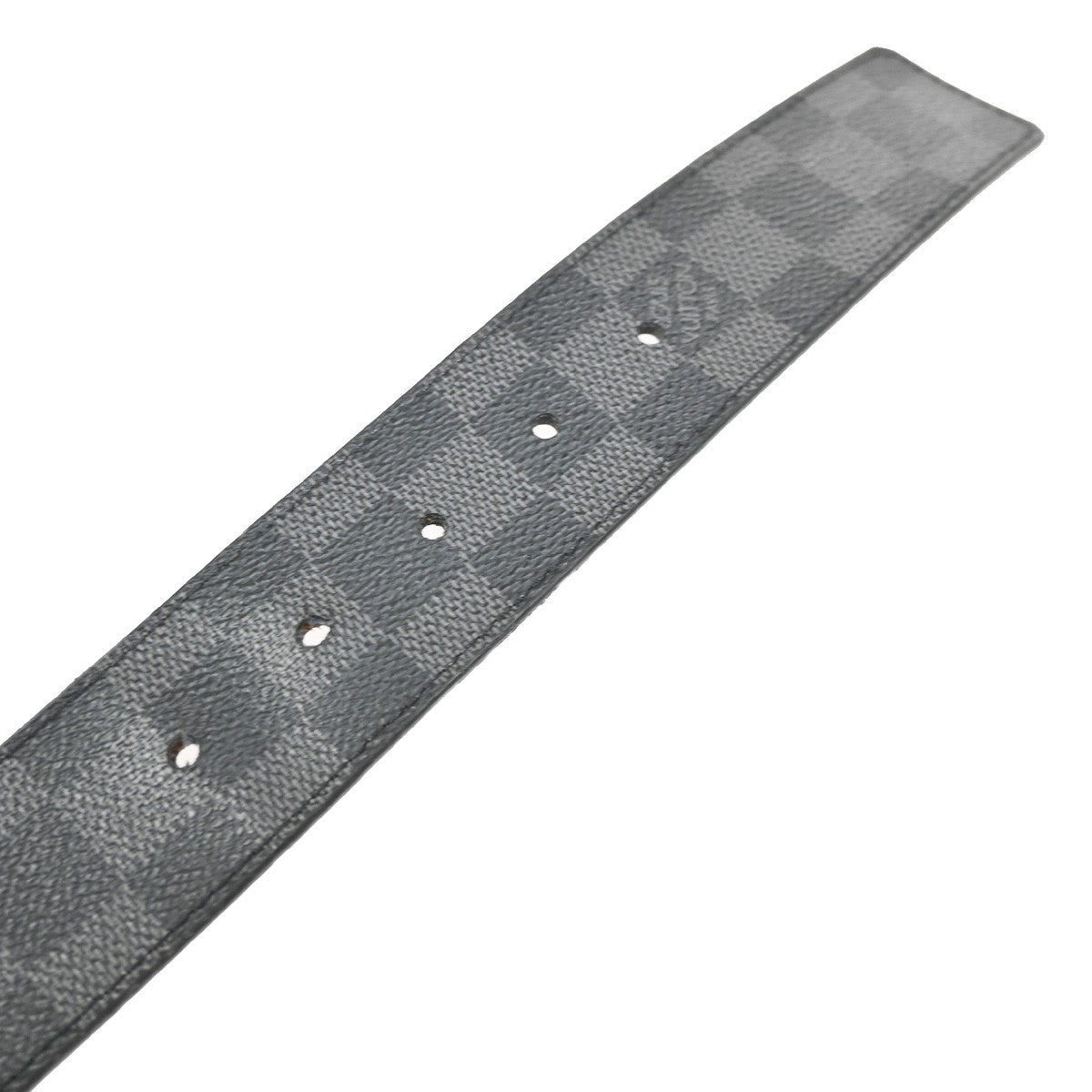 LOUIS VUITTON Ceinture LV Initial Belt  85/34 Damier Graphite BK M9808 31YJ005