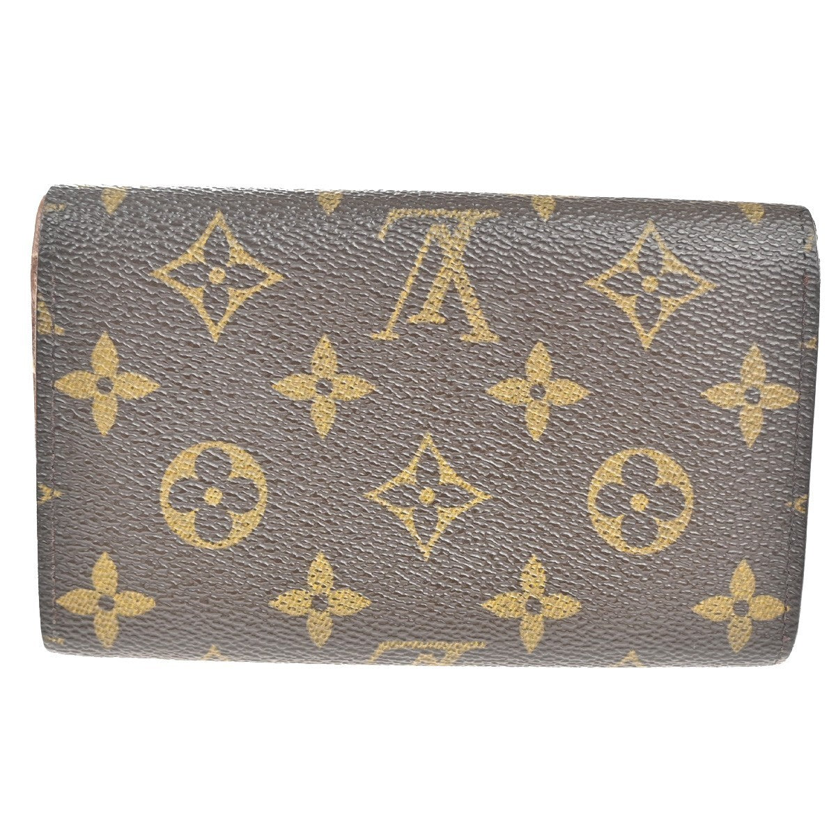 LOUIS VUITTON Porte Monnaie Billets Tresor Wallet Monogram Brown M61730 07KC258