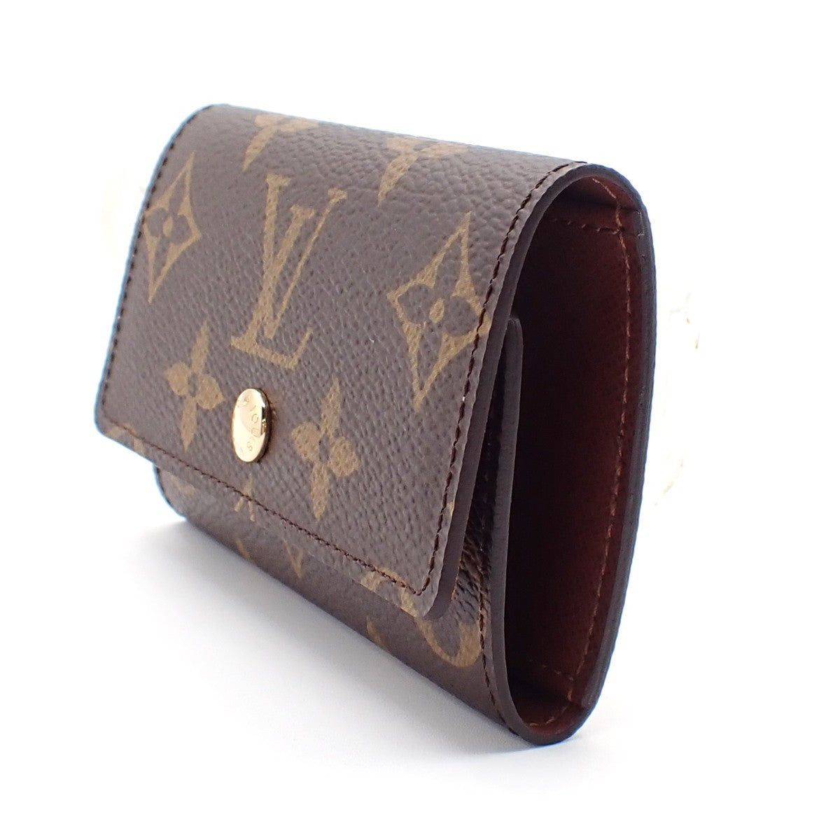 LOUIS VUITTON Multicles 6 Hooks Key Case Monogram Leather Brown  M62630 38AA123