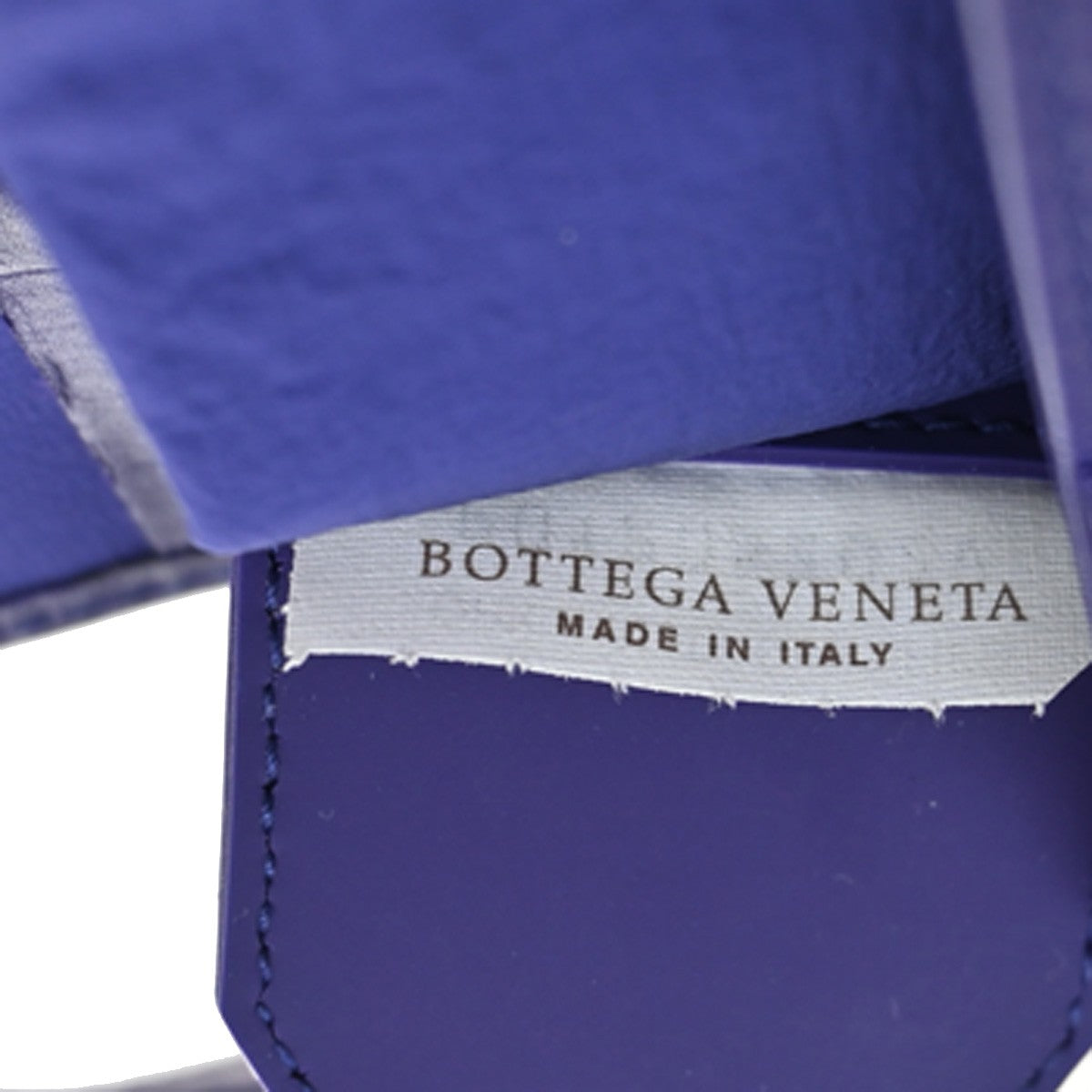 BOTTEGA VENETA Logo Mini Candy Cassette Shoulder Bag Leather Purple 12RL127