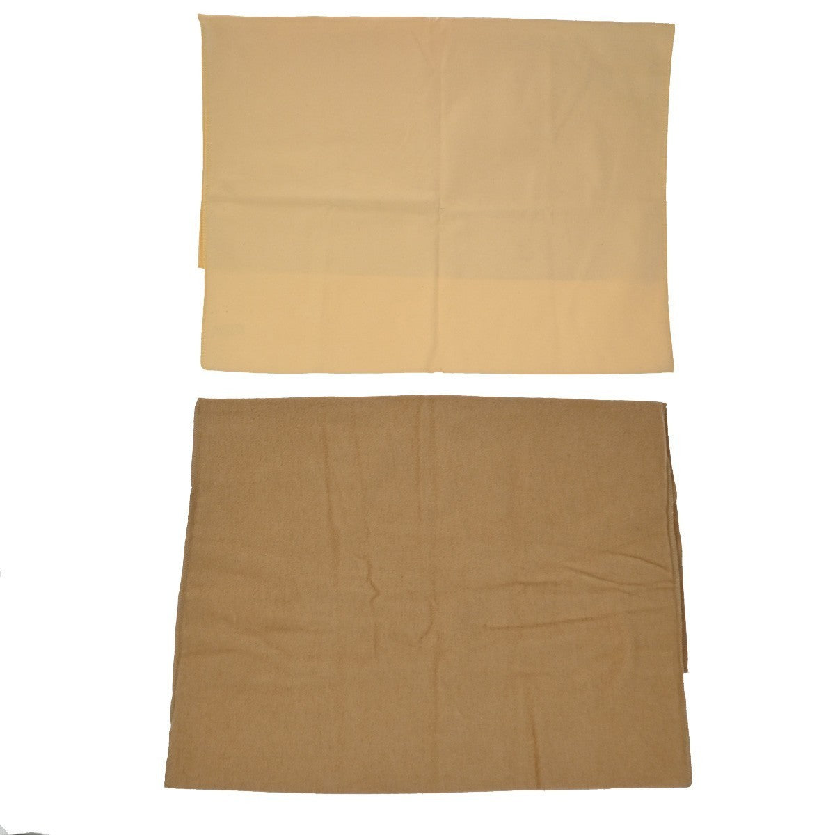 LOUIS VUITTON Logo 10 Set Dust Bag Drawstring Canvas Cotton Beige Brown 09KP179