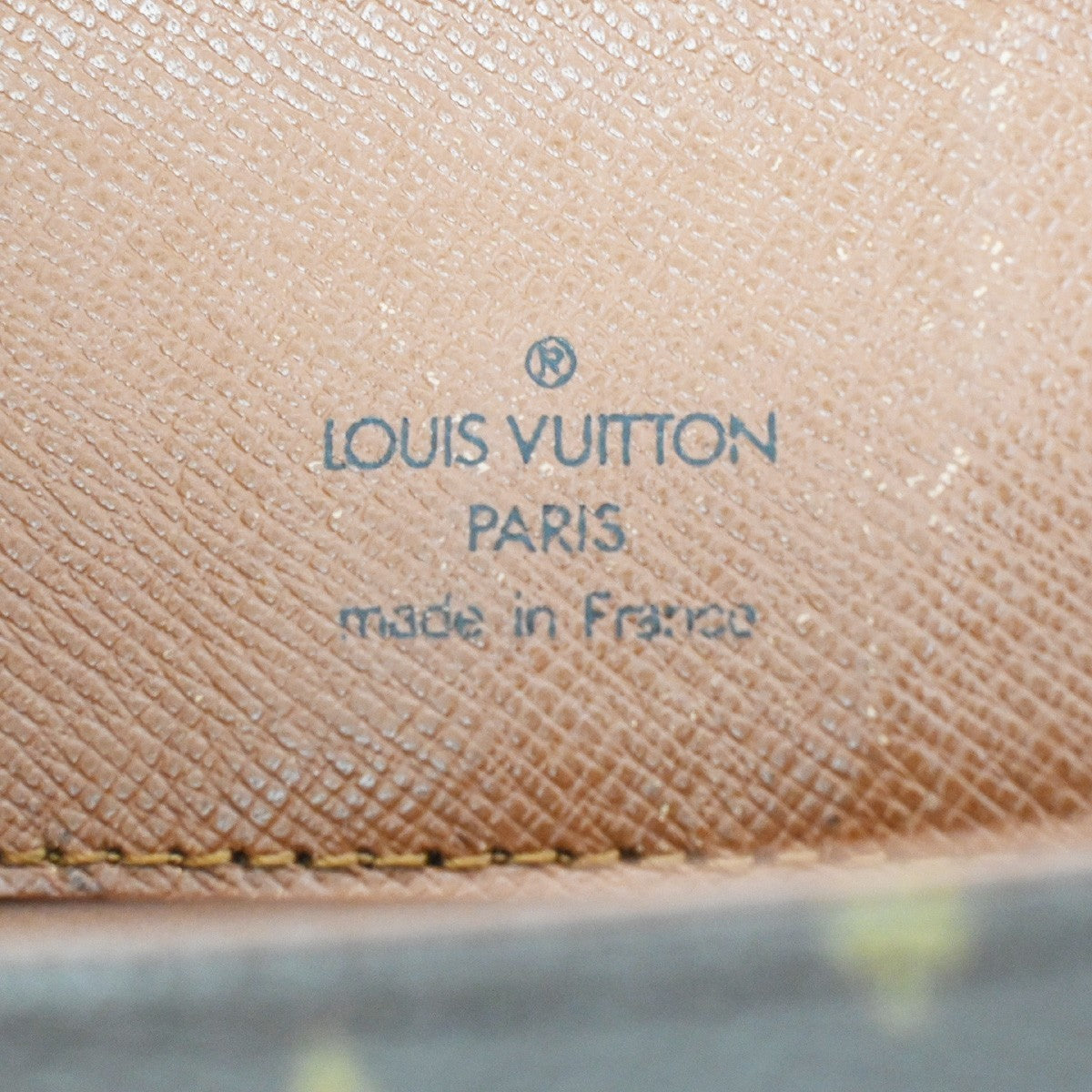 LOUIS VUITTONI Chantilly MM Shoulder Bag Monogram Leather Brown M51233 65AA213